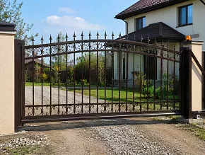 Решетчатые откатные ворота 3000x2200 купить Москва